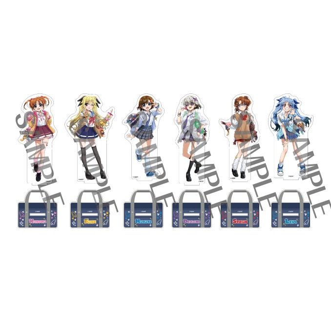 魔法少女リリカルなのは 描き下ろしBIGアクリルスタンド(全6種)