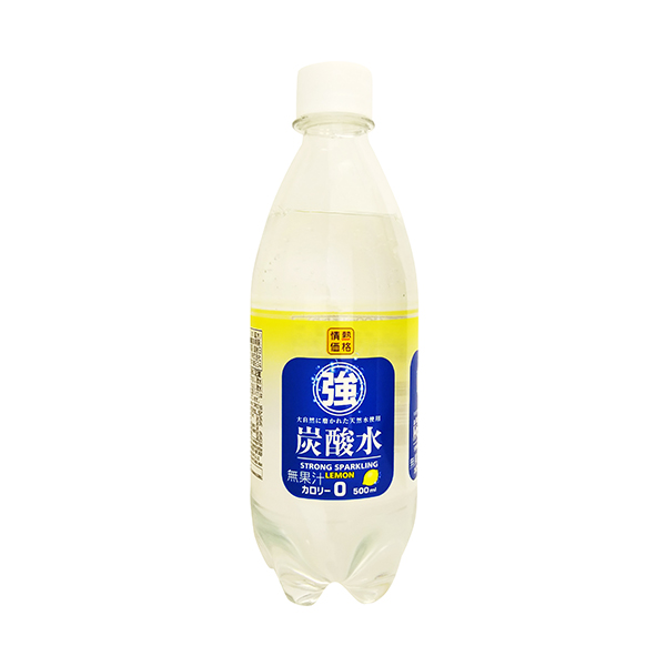 強炭酸水 レモン｜飲料｜商品紹介｜ドン・キホーテのピープルブランド（PB）「情熱価格」｜驚安の殿堂 ドン・キホーテ