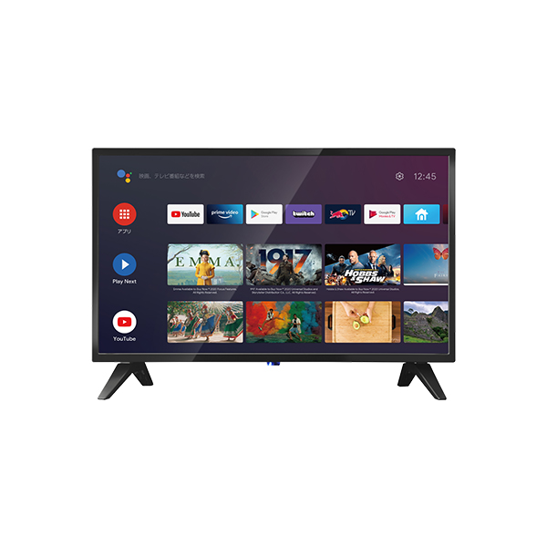 正規版 【新品】ELSONIC チューナーレススマートテレビ AndroidTV 24型